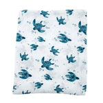 Sea Turtle Muslin Wrap