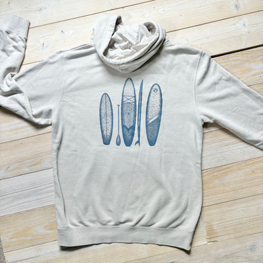 Surfboard Pullover in Beige